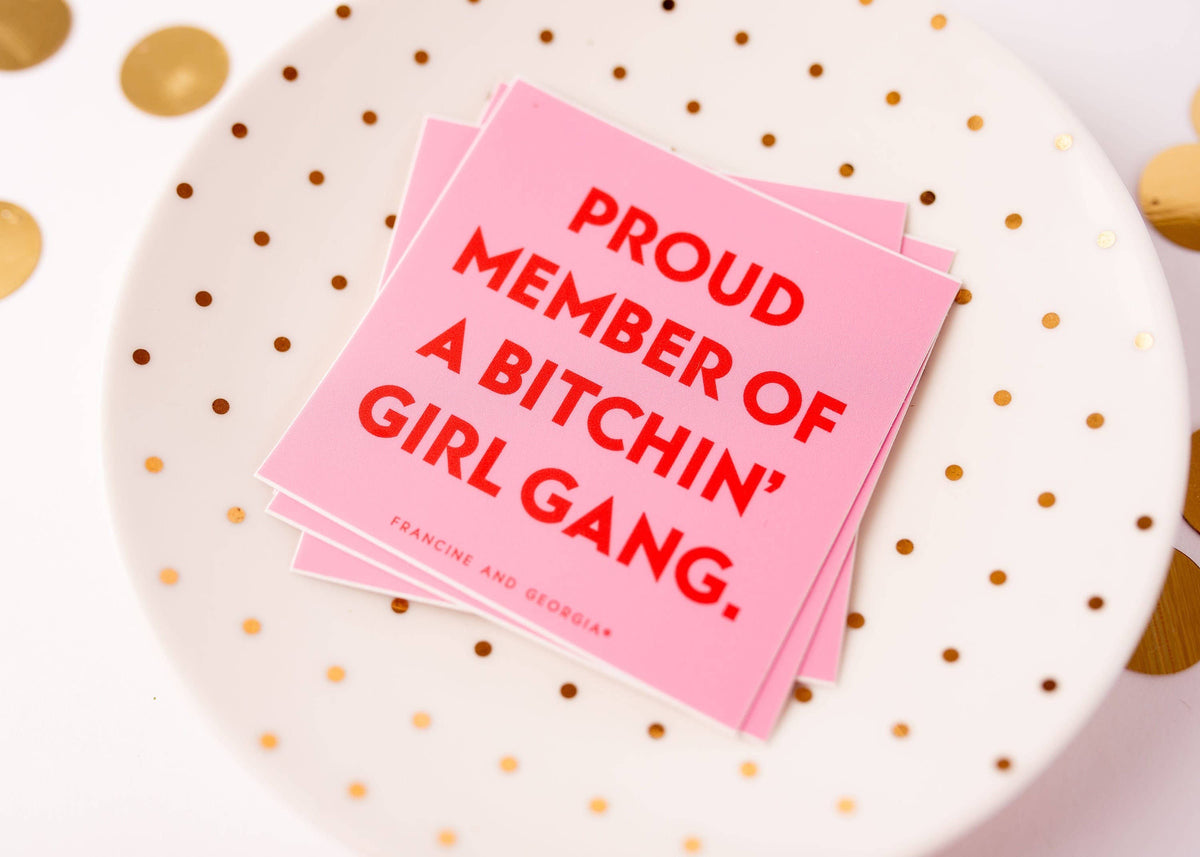 Girl Gang Sticker
