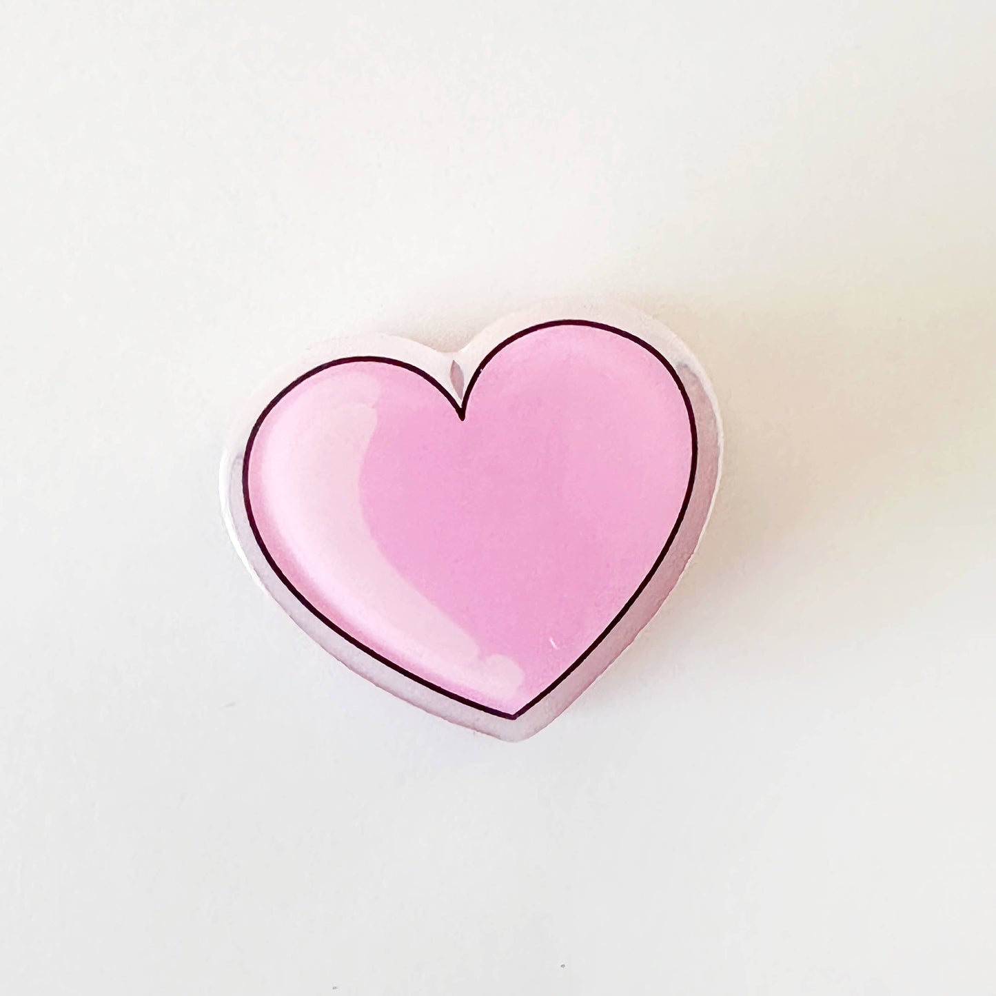 Pink Heart Clip