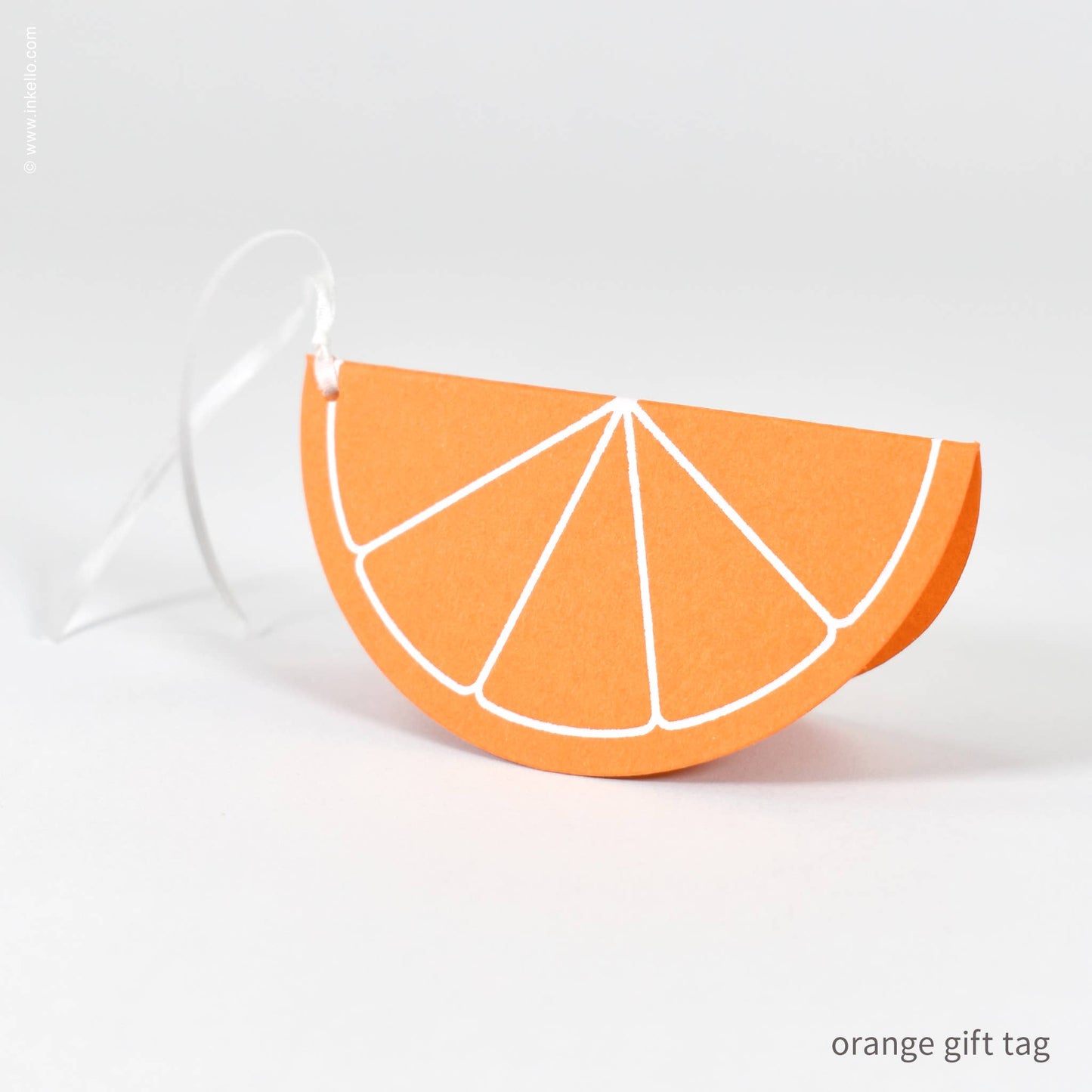 Citrus Slice Gift Tag