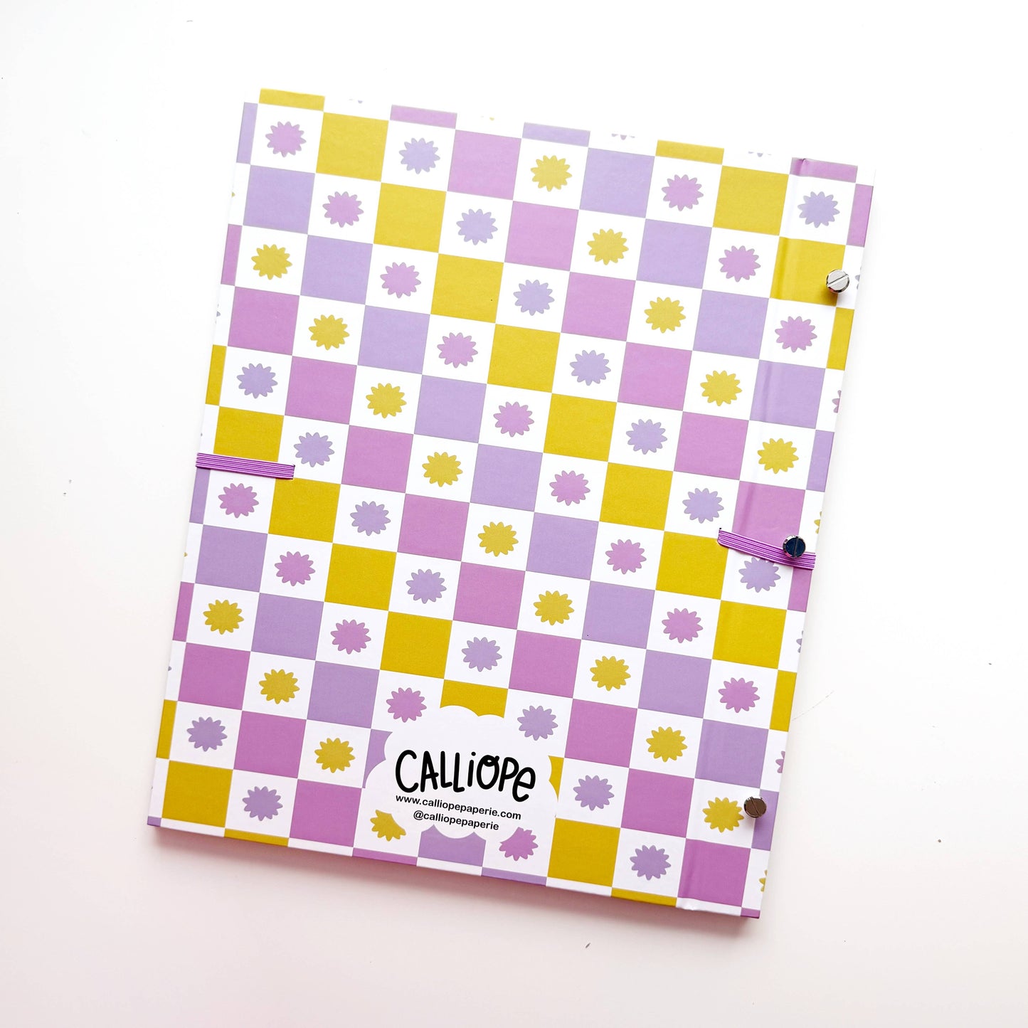 Checks & Stars Art Journal