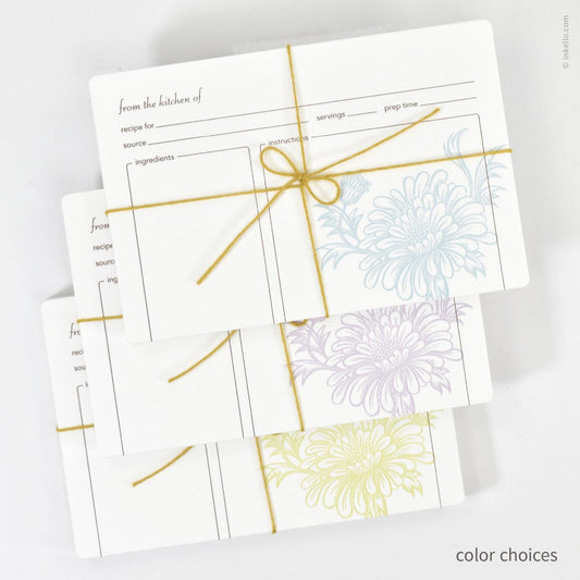 Mum Recipe Cards