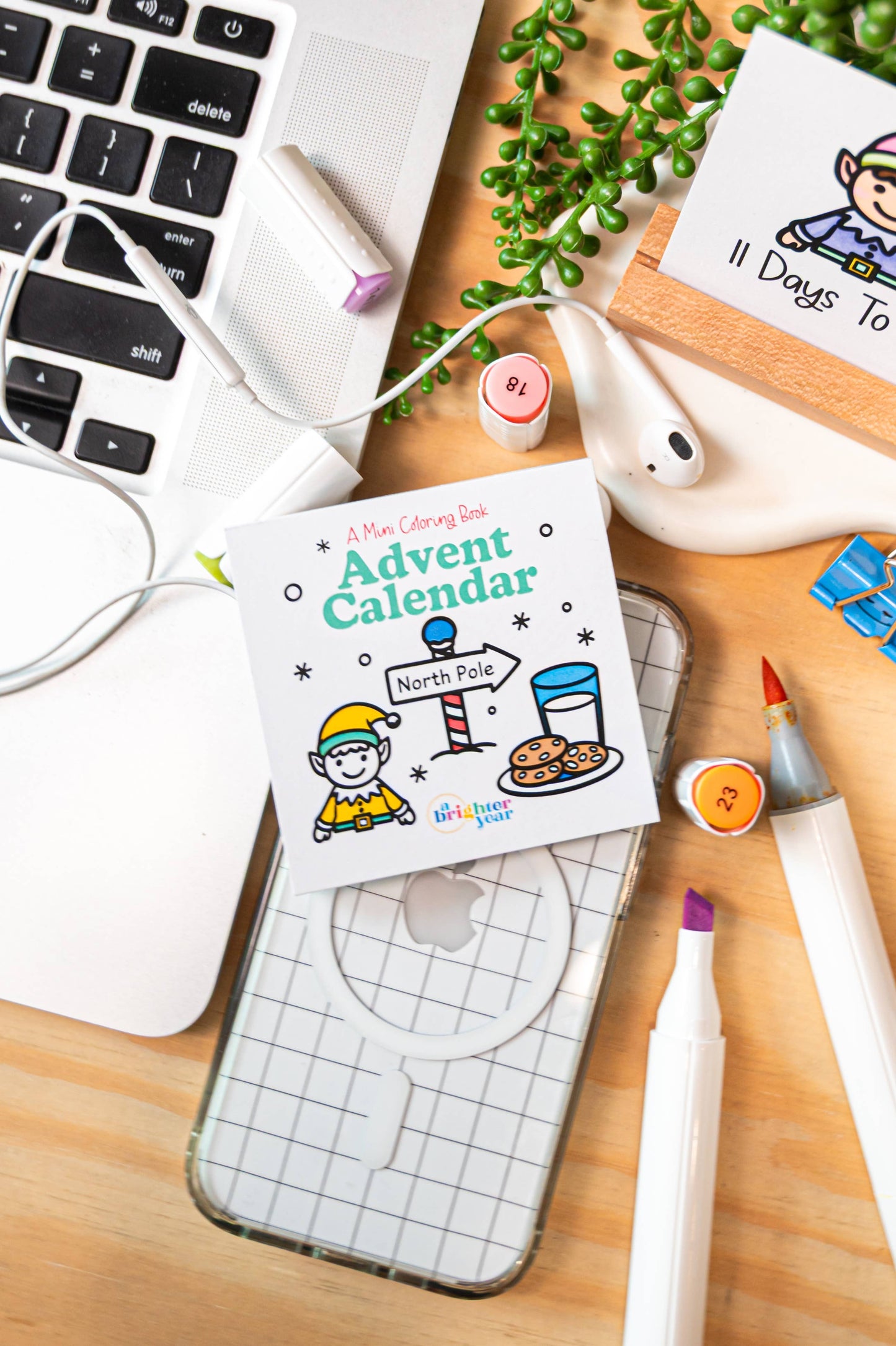 Color Your Own Advent Calendar Gift Set - New Christmas 2026